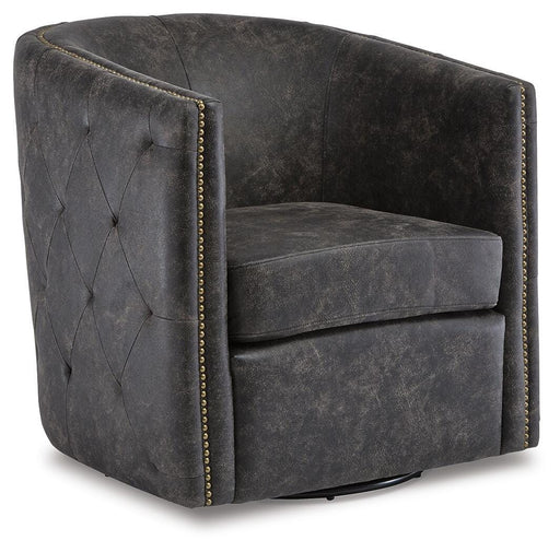 Brentlow Swivel Accent Chair - Dimensional Outlet Furniture (Oakland, CA)