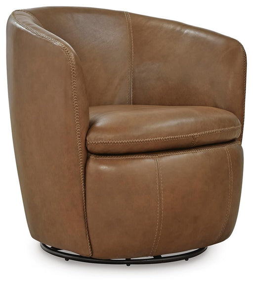 Kierreys Swivel Accent Chair - Dimensional Outlet Furniture (Oakland, CA)