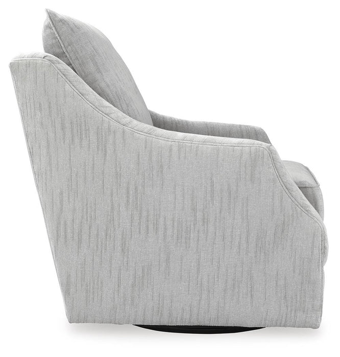 Gubbins Swivel Accent Chair - Dimensional Outlet Furniture (Oakland, CA)