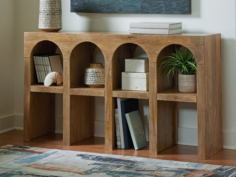 Luzmanacy Console Sofa Table - Dimensional Outlet Furniture (Oakland, CA)