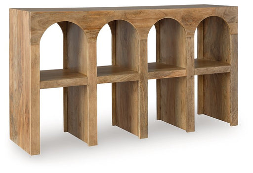 Luzmanacy Console Sofa Table - Dimensional Outlet Furniture (Oakland, CA)