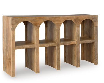 Luzmanacy Console Sofa Table - Dimensional Outlet Furniture (Oakland, CA)