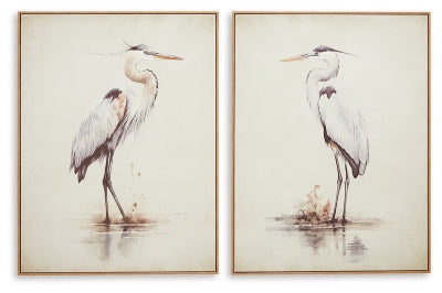 Aubinell Wall Art (Set of 2) - Dimensional Outlet Furniture (Oakland, CA)