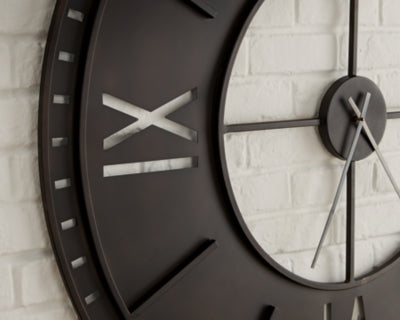 Lytle Wall Clock - Dimensional Outlet Furniture (Oakland, CA)