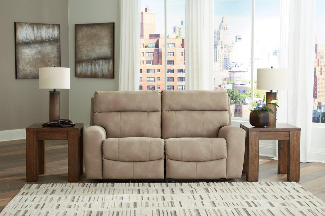 Next-Gen DuraPella Power Reclining Sectional Loveseat - Dimensional Outlet Furniture (Oakland, CA)