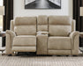 Next-Gen DuraPella Power Reclining Loveseat with Console - Dimensional Outlet Furniture (Oakland, CA)