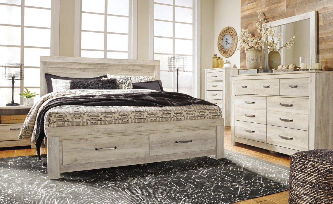 Bellaby Bed with 2 Storage Drawers - Dimensional Outlet Furniture (Oakland, CA)
