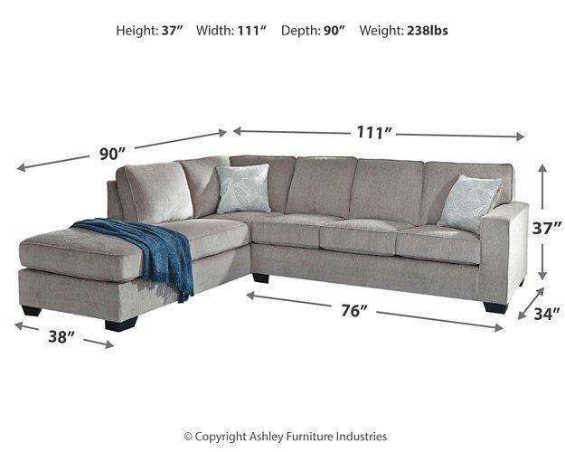 Altari Sectional with Chaise - Dimensional Outlet Furniture (Oakland, CA)