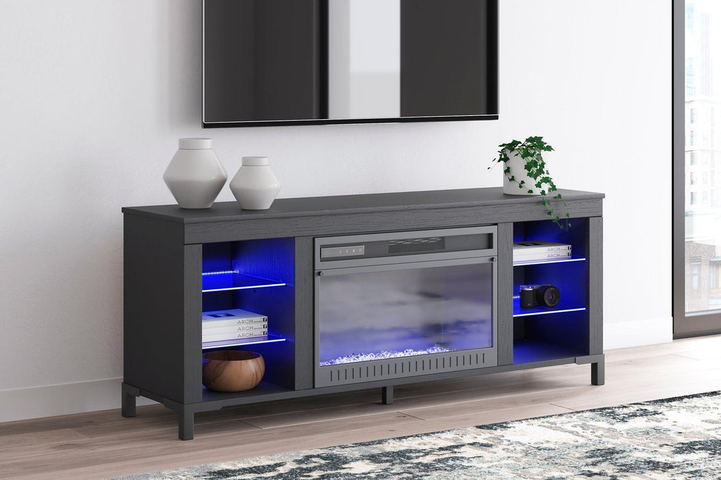 Cayberry Entertainment Center with Electric Fireplace - Dimensional Outlet Furniture (Oakland, CA)