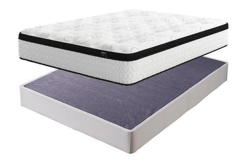 Chime 12 Inch Hybrid Mattress Package - Dimensional Outlet Furniture (Oakland, CA)