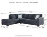 Altari Sectional with Chaise - Dimensional Outlet Furniture (Oakland, CA)