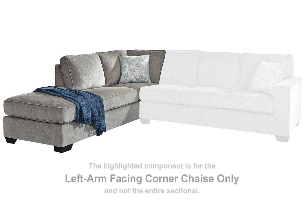 Altari Sleeper Sectional with Chaise - Dimensional Outlet Furniture (Oakland, CA)