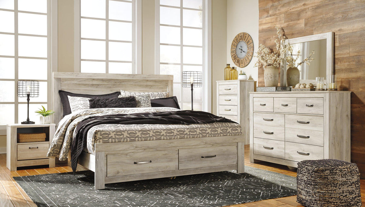Bellaby Bed with 2 Storage Drawers - Dimensional Outlet Furniture (Oakland, CA)