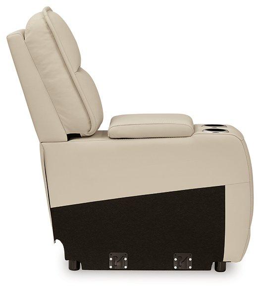 Double Deal Reclining Sectional with Console - Dimensional Outlet Furniture (Oakland, CA)