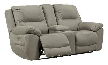 Next-Gen Gaucho Power Reclining Loveseat with Console - Dimensional Outlet Furniture (Oakland, CA)