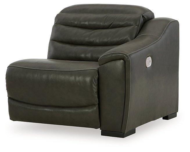 Center Line Power Reclining Sectional Loveseat - Dimensional Outlet Furniture (Oakland, CA)