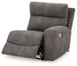 Next-Gen DuraPella Power Reclining Sectional Loveseat with Console - Dimensional Outlet Furniture (Oakland, CA)