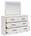 Cayboni Dresser and Mirror - Dimensional Outlet Furniture (Oakland, CA)