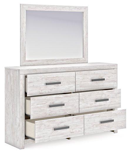 Cayboni Dresser and Mirror - Dimensional Outlet Furniture (Oakland, CA)