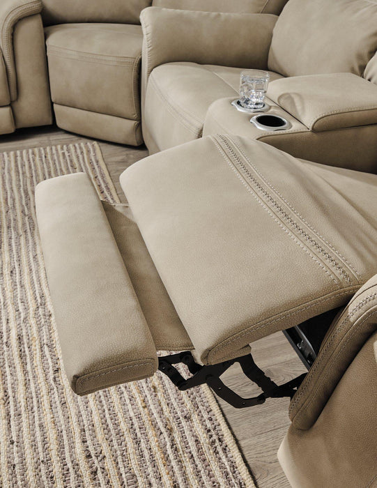 Next-Gen DuraPella Power Reclining Loveseat with Console - Dimensional Outlet Furniture (Oakland, CA)