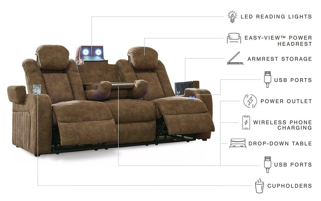 Wolfridge Power Reclining Loveseat