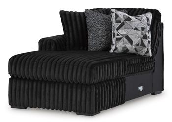 Midnight-Madness Sectional with Chaise - Dimensional Outlet Furniture (Oakland, CA)