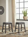 Caitbrook Counter Height Upholstered Bar Stool - Dimensional Outlet Furniture (Oakland, CA)