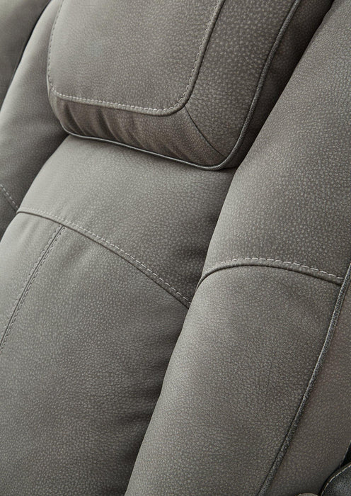 Next-Gen DuraPella Power Reclining Loveseat with Console - Dimensional Outlet Furniture (Oakland, CA)