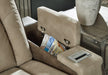 Next-Gen DuraPella Power Reclining Loveseat with Console - Dimensional Outlet Furniture (Oakland, CA)