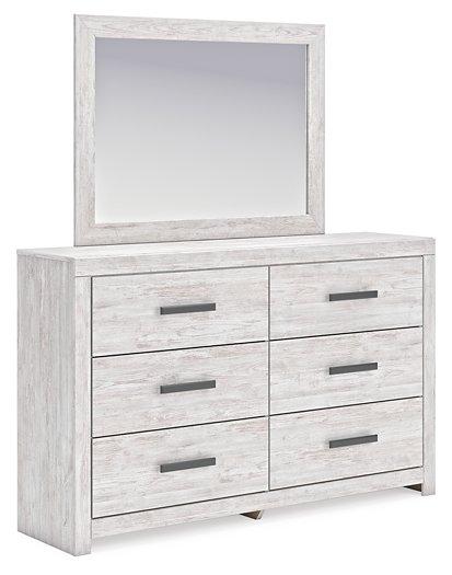 Cayboni Dresser and Mirror - Dimensional Outlet Furniture (Oakland, CA)