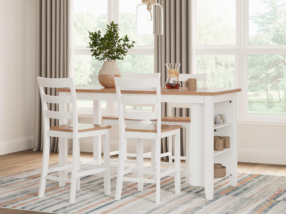 Gesthaven Counter Height Dining Table - Dimensional Outlet Furniture (Oakland, CA)