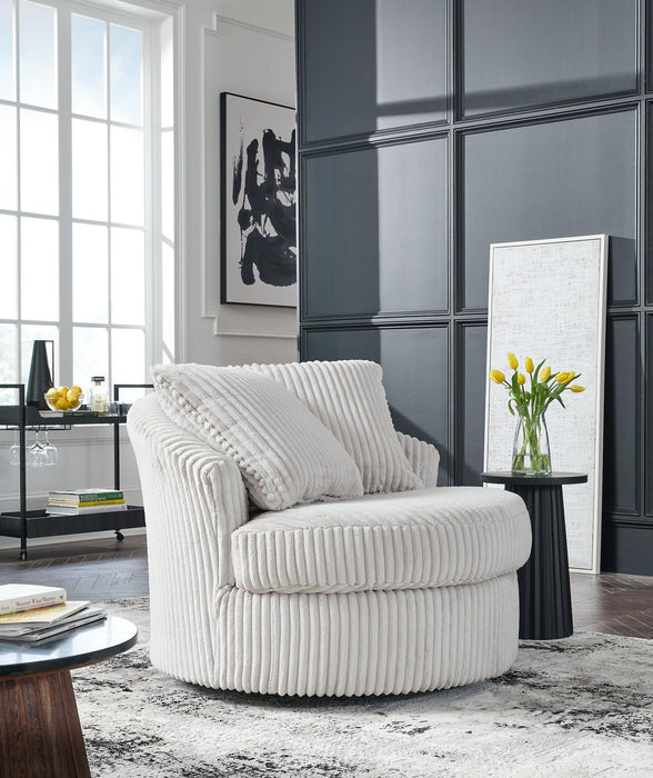Gramwell Swivel Accent Chair - Dimensional Outlet Furniture (Oakland, CA)