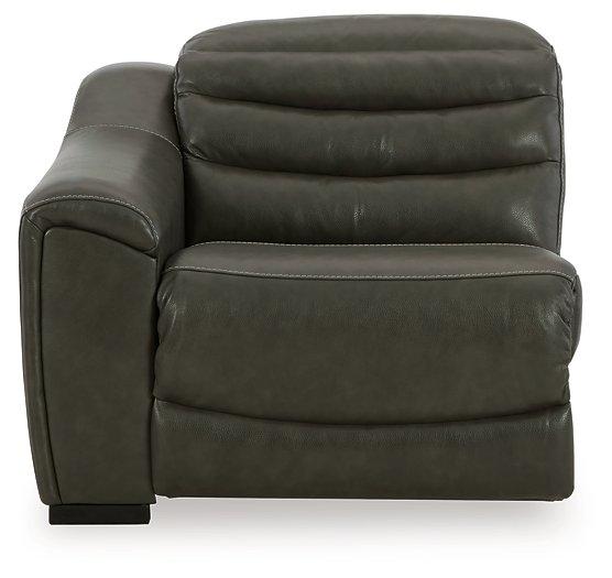 Center Line Power Reclining Sectional Loveseat - Dimensional Outlet Furniture (Oakland, CA)