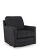 Icaman Swivel Accent Chair - Dimensional Outlet Furniture (Oakland, CA)