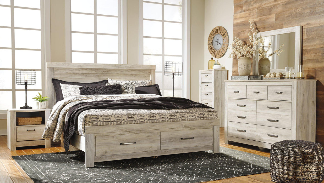 Bellaby Bed with 2 Storage Drawers - Dimensional Outlet Furniture (Oakland, CA)
