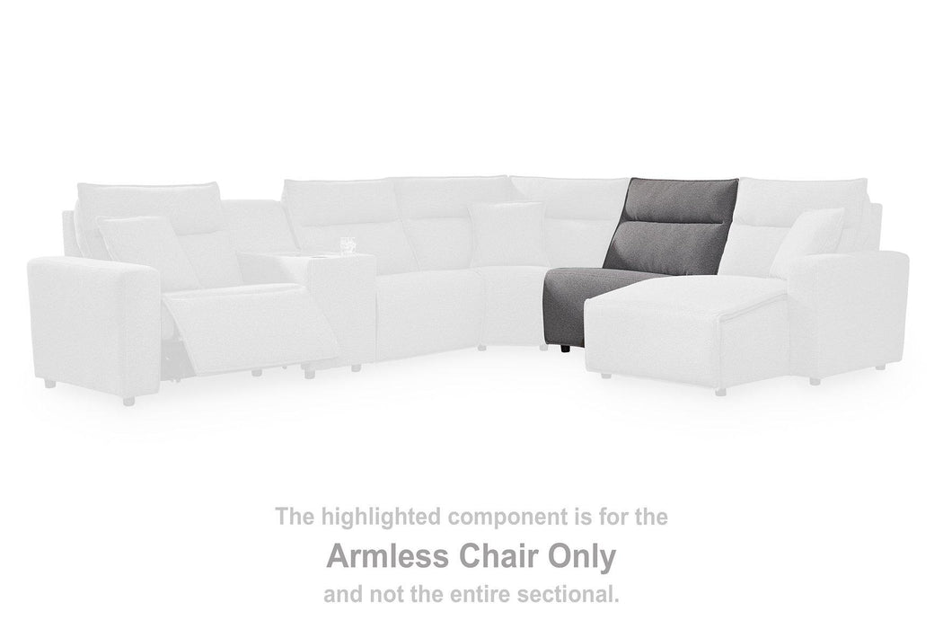 Modmax Reclining Sectional with Console - Dimensional Outlet Furniture (Oakland, CA)