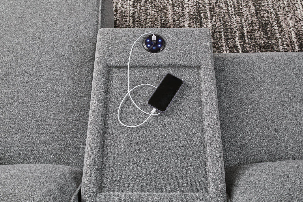 Modmax Reclining Sectional with Console - Dimensional Outlet Furniture (Oakland, CA)