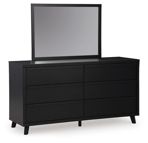 Danziar Dresser and Mirror - Dimensional Outlet Furniture (Oakland, CA)