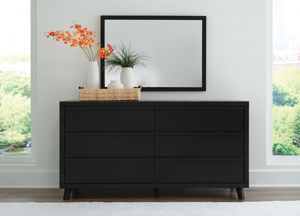 Danziar Dresser and Mirror - Dimensional Outlet Furniture (Oakland, CA)