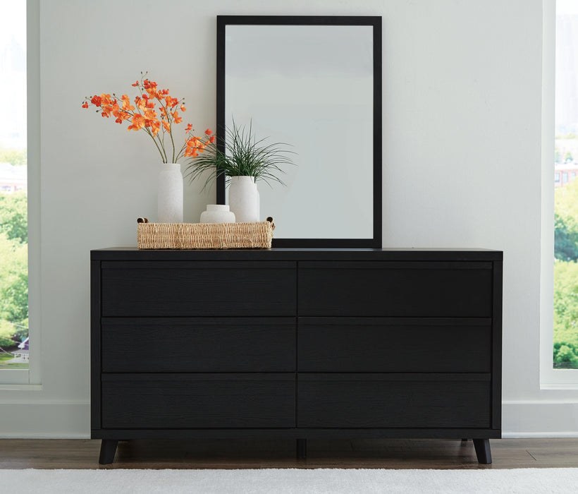 Danziar Dresser and Mirror - Dimensional Outlet Furniture (Oakland, CA)