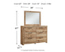Hyanna Dresser and Mirror - Dimensional Outlet Furniture (Oakland, CA)