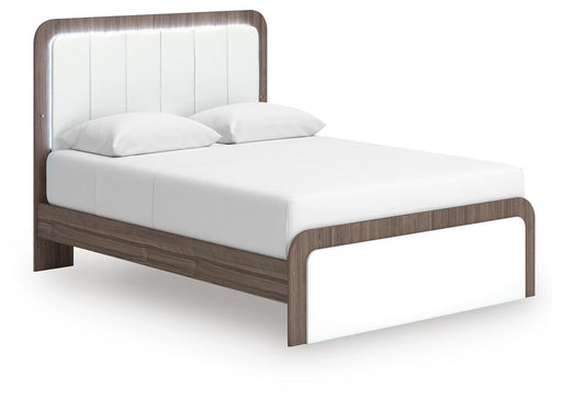 Kendanport Upholstered Bed - Dimensional Outlet Furniture (Oakland, CA)