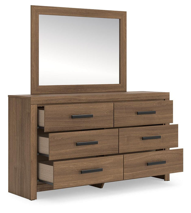 Broachmyn Dresser and Mirror - Dimensional Outlet Furniture (Oakland, CA)