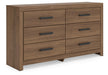 Broachmyn Dresser and Mirror - Dimensional Outlet Furniture (Oakland, CA)