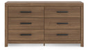Broachmyn Dresser and Mirror - Dimensional Outlet Furniture (Oakland, CA)
