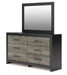 Broachmyn Dresser and Mirror - Dimensional Outlet Furniture (Oakland, CA)