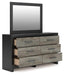 Broachmyn Dresser and Mirror - Dimensional Outlet Furniture (Oakland, CA)