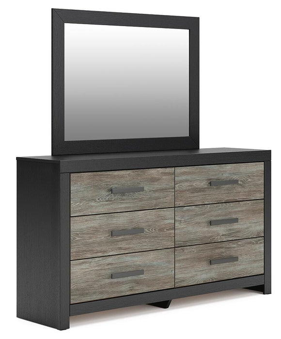 Broachmyn Dresser and Mirror - Dimensional Outlet Furniture (Oakland, CA)
