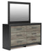Broachmyn Dresser and Mirror - Dimensional Outlet Furniture (Oakland, CA)