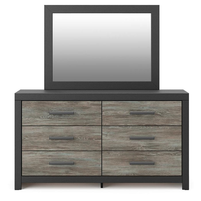Broachmyn Dresser and Mirror - Dimensional Outlet Furniture (Oakland, CA)